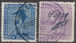 New Zealand - Definitives - Set Of 2 - KGV - Mi 175~176 - 1927 - Gebraucht