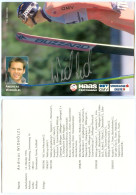 2) Autogramm AK Skispringer Andreas Swider Widhölzl 2001 ÖSV St.Johann In Tirol Fieberbrunn Österreich Olympiasieger FIS - Autografi