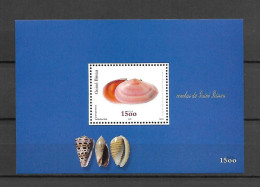 Guinea Bissau (Guineé-Bissau) - 2002 - Shells - Yv Bf 132 - Muscheln