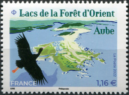 FRANCE - 2022 - STAMP MNH ** - Orient Forest Lakes - Aube - Unused Stamps