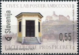 SLOVENIA - 2021 - STAMP MNH ** - 200th Anniversary Of The Congress Of Laibach - Eslovenia