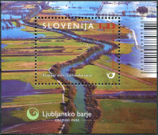 SLOVENIA - 2015 - SOUVENIR SHEET MNH ** - Ljubljansko Barje Nature Park - Slovenië