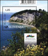 SLOVENIA - 2016 - S/S MNH ** - Nature Parks In Slovenia – Strunjan Nature Park - Eslovenia