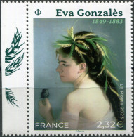 FRANCE - 2023 - STAMP MNH ** - "Sparrow" By Eva Gonzales, 1849-1883 - Neufs