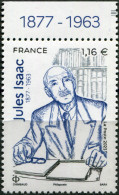 FRANCE - 2023 - STAMP MNH ** - Jules Isaac, Historian - Nuevos