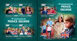 Djibouti 2023, Prince George, 4val In BF +BF - Koniklijke Families