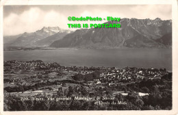 R409740 Vevey. 709. Vue Generale. Montagnes De Savoie Et Dents Du Midi. O. Sarto - World