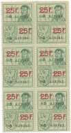 Belgique Timbre Fiscal / Fiscaal Zegel Belgie:  ASTRONAUTE Timbres De 25 Francs OBL - Stamps