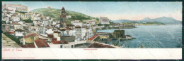 Latina Gaeta Elena Doppia FORI Cartolina XB0461 - Latina