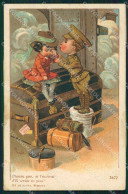 WW1 WWI Propaganda Children Soldier Right Cartolina Postcard XF7986 - Altri & Non Classificati