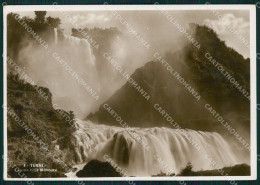 Terni Città Cascate Delle Marmore FG Foto Cartolina KB5006 - Terni