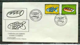 Envelope FDC 623 1994 Fight Hunger And Misery Economy CBC Brasilia 1 - FDC