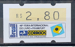 SE 06C Brazil Stamp Label Etiqueta Etichetta Automato Frankfurt 1994 - Frankeervignetten (Frama)