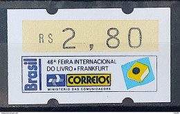 SE 06C Brazil Stamp Label Etiqueta Etichetta Automato Frankfurt 1994 - Vignettes D'affranchissement (Frama)