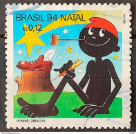 C 1931 Brazil Stamp Ziraldo Christmas Crazy Boy Saci Perere 1994 Circulated 1 - Usati