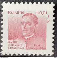 C 1927 Brazil Bad Stamp Of Hansen Hanseniases Padre Uchoa 1994 - Usati