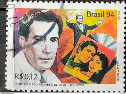 C 1913 Brazil Stamp Vicente Celestino Music 1994 Circulated 2 - Used Stamps