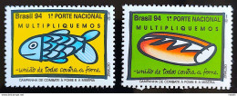 C 1908 Brazil Stamp Campaign To Combat Hunger And Misery Fish Bread 1994 - Neufs