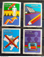 C 1898 Brazil Stamp Education TV Map 1994 - Unused Stamps