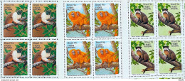 C 1894 Brazil Stamp Monkey Fauna 1994 Complete Series Block Of 4 - Unused Stamps