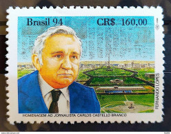 C 1889 Brazil Stamp Journalist Carlos Castello Branco Brasilia1994 - Unused Stamps