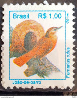 Brazil Regular Stamp RHM 716 Urban Birds Joao De Barro Ordinario Fauna 1994 - Otros & Sin Clasificación