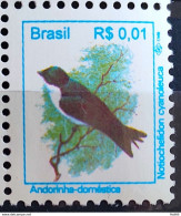 Brazil Regular Stamp RHM 710 Urban Birds Andorinha Domestic 1994 - Ungebraucht