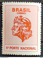 Brazil Regular Stamp RHM 709 5 Effective National Size 1994 - Nuevos