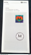 Brazil Brochure Edital 1994 20 Family Without Stamp - Lettres & Documents