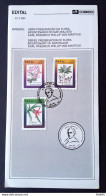 Brazil Brochure Edital 1994 09 Naturalist Flora Von Martius With Stamp CBC RJ - Covers & Documents