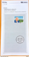Brazil Brochure Edital 1994 08 Journalist Castelo Branco Without Stamp - Briefe U. Dokumente