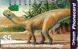 19-4-2024 - Phonecard - Australia  - (duplicate Phonecard) Dinosaur - Australie