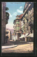 Cartolina Bozen, Defreggerstrasse  - Bolzano