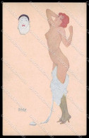 Illustratori Artist Signed Raphael Kirchner Risque Lady La Paresse Pc ZG6411 - Otros & Sin Clasificación