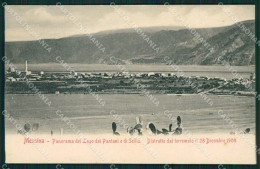 Messina Lago Dei Pantani E Di Scilla Cartolina XB1959 - Messina