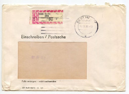 Germany, East 1978 Registered Cover; Berlin Cancel; Berlin ZPA Registration Label - Storia Postale