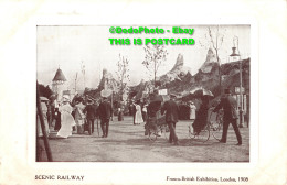 R410372 Scenic Railway. Franco British Exhibition. London. 1908. Bonnett And Shu - Andere & Zonder Classificatie