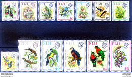 Definitiva. Flora E Fauna Filigrana Coricata 1970-72. - Fiji (1970-...)