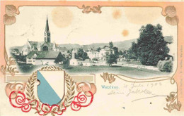 13971834 Wetzikon__ZH Ansicht Mit Kirche - Autres & Non Classés