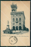 Rimini Repubblica San Marino Palazzo Governativo Cartolina XB1847 - Rimini