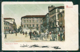 Rimini Città Carrozza ABRASA Cartolina XB1752 - Rimini