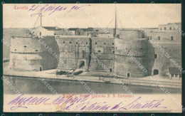 Taranto Città Castel Sant'Angelo Caserma Cartolina XB1449 - Taranto