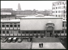 Archiv-Fotografie Unbekannter Fotograf, Ansicht Berlin, Polizei Vor Der Synagoge In Der Fasanenstrasse  - Lieux