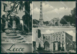 Lecce Città PIEGHINE ABRASA Foto FG Cartolina ZK6287 - Lecce
