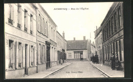 CPA Audruicq, Rue De L`Eglise  - Audruicq