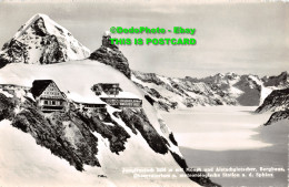 R410101 Jungfraujoch Mit Monch Und Aletschgletscher. Berghaus. Observatorium U. - World