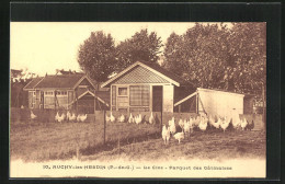 CPA Auchy-les-Hesdin, Le Clos, Parquet Des Gâtinaises  - Hesdin