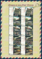 SINGAPORE 2023 STORIES OF OUR POST OFFICES,SHEET,ARCHITECTURE,BICYCLE,CAR,SCOOTER,VAN,CAT,HEN, MNH (**) - Singapore (1959-...)