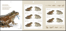 2024 Canada Fauna Endangered Frogs Full Booklet Of 10 MNH - Carnets Complets