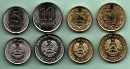 Moldova Moldova Transnistria 2020  Coins 2 Sets "Change Coins Of Transnistria" UNC - Moldavië